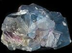 Blue Fluorite Cube Cluster - Cave-In-Rock, Illinois #44654-1